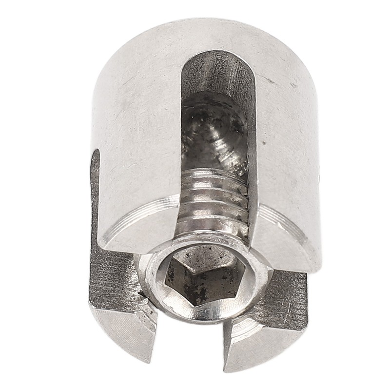 10Pcs Wire Rope Trellises Cross Clip Stainless Steel Cable Railing