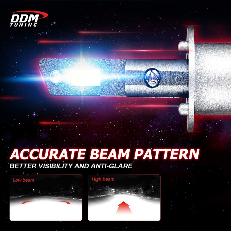 DDM Tuning Saber 55W ProX Accu/V2 LED Kit, 12500LM, 6000K,