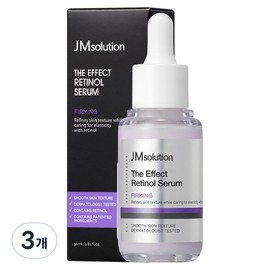 JM Solution The Effect Retinol Firming Serum, 3 Pieces, 30ml / 제이엠솔루션 더 이펙트 레티놀 탄력 세럼, 3개, 30ml