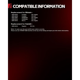 Torchbeam Front Brake Calipers Set for Nissan 2020-2023 Frontier, Front Left and Front Right Calipers Replace # 19B3122A+19B3123A