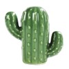 KiaoTime Ceramic Toothpick Holder Dispenser, Novelty Cute Cactus Design Toothpick