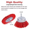 Rocaris 10 Pack Nylon Filament Abrasive Wire Brush Wheel &