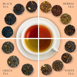 iLOLA 2-pack Loose Leaf Tea Discs Citrus Punch No. 53 | Oprah’s Favorite Things 2022 | Oolong Tea w/Orange, Cranberry, Lemongrass, Safflower | Medium Caffeine | No Tea Bag Needed | 12 Individual Discs