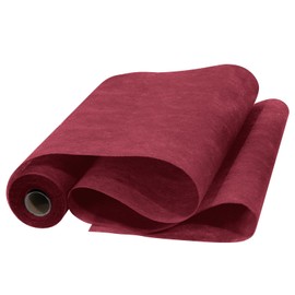 Gohytal Non-Woven Table Runner Red (30 cm x 25 m), Decorative Table Runner for Christmas, Festive Table Decoration for Christening, Confirmation, Birthday, Weddings, Party Decoration, Table Decoration