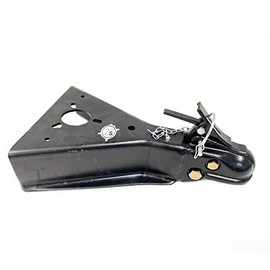 SOUTHWEST WHEEL 2 5/16" Heavy Duty Cast Head A-Frame Coupler w/Top Lever & Pin Assembly