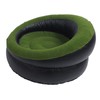 Inflatable Couch PVC Flocking Portable Ergonomic Blow Up Sofa Chair