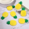 Warmhm 10pcs 3D Pineapple Fridge Magnets Whiteboard Sticker Fruit Refrigerator