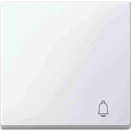 Merten Wippe with labelling Chime System M Polar White Glossy, MEG3305 0319