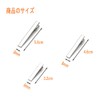 Hair Clip Base, 3 Sizes 30 Pieces, Silver, DIY Hairpin
