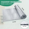 Reflective Bubble Insulation Sheet, Double Side Aluminum Foil Bubble Shield,