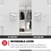 Kwikset Casey Interior Passage Door Handle Lever Polished Chrome Non-Locking