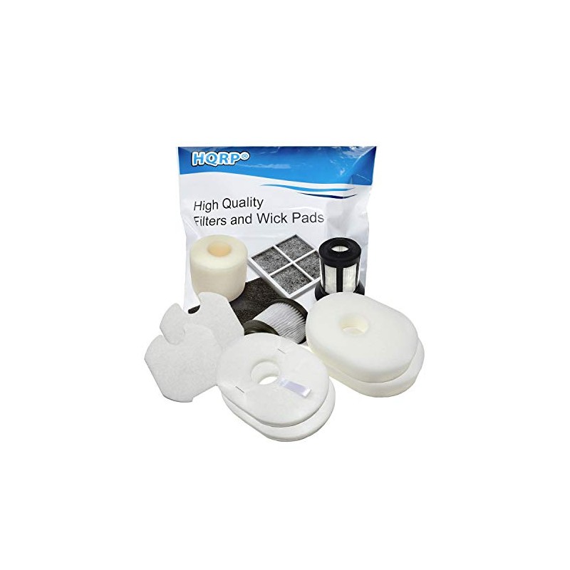 HQRP 2-pack Foam & Felt Filter Kit Compatible with Shark