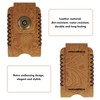 Stamped Floral Flip Top Leather Lighter Pouch, Lighter Shell Leather