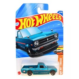Hot Wheels 1975 Datsun Sunny Truck (B120), HW Hot Trucks 6/10, 1:64 Scale Diecast