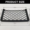 Onezebra Campervan Storage Ideas – 2 Pcs Elastic Mesh Storage