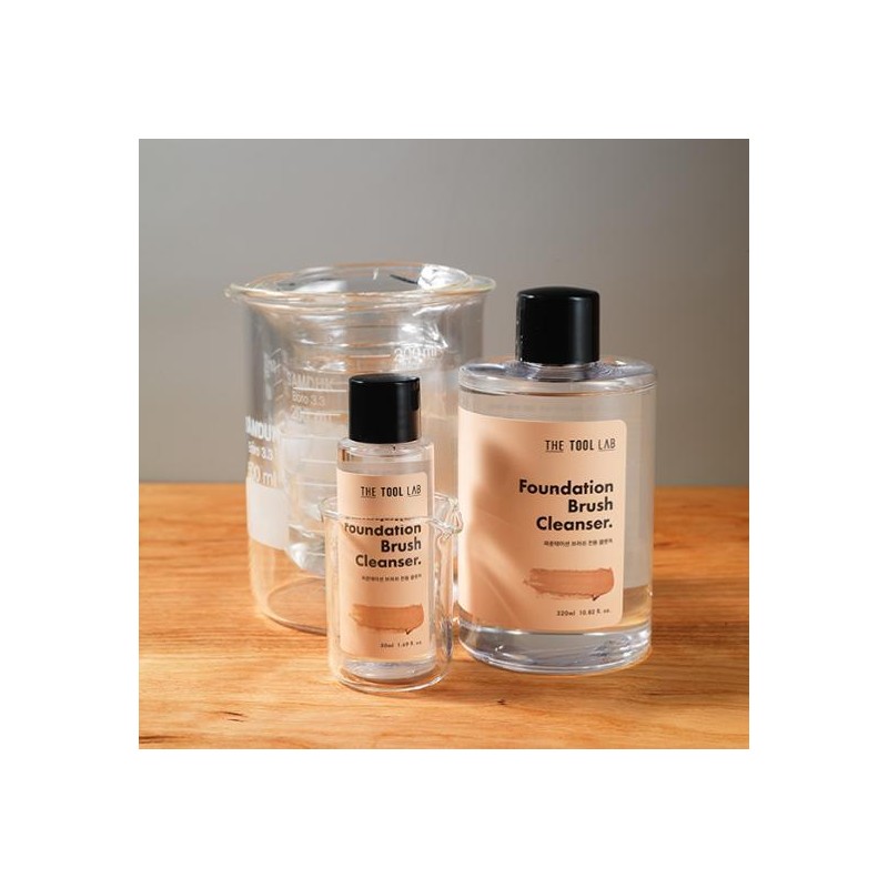 THE TOOL LAB Foundation Brush Cleanser 320mL - Foundation Brush