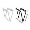 AIMALL 2 PCS Adjustable Wall-Mounted Garbage Bag Holder, Space-Saving Kitchen