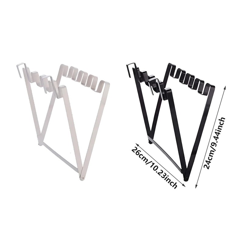 AIMALL 2 PCS Adjustable Wall-Mounted Garbage Bag Holder, Space-Saving Kitchen