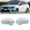 Primed Door Wing Mirror Cap Covers 1P0857537 For Leon MK2
