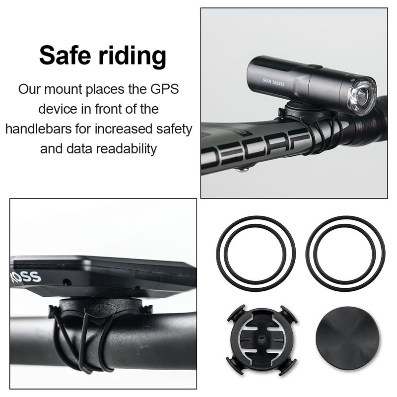 JTKREW GPS Bicycle Computer Holder, Bicycle Mount for Garmin GPS