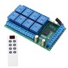 Remote Control Module 8 Channels 433.92MHz Multifunctional 100m Fixed Encoding
