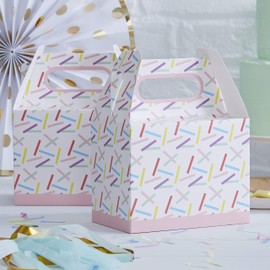 Ginger Ray PM-924 Pick and Mix Sprinkles Party Boxes (Pack of 5), Multi-Colour