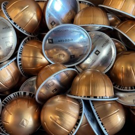 Nespresso Vertuo, Melozio, Medium Roast Coffee Pods, 30ct LOOSE/BULK