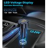 7 in 1 Cigarette Lighter Splitter, LIHAN 3 Socket Car