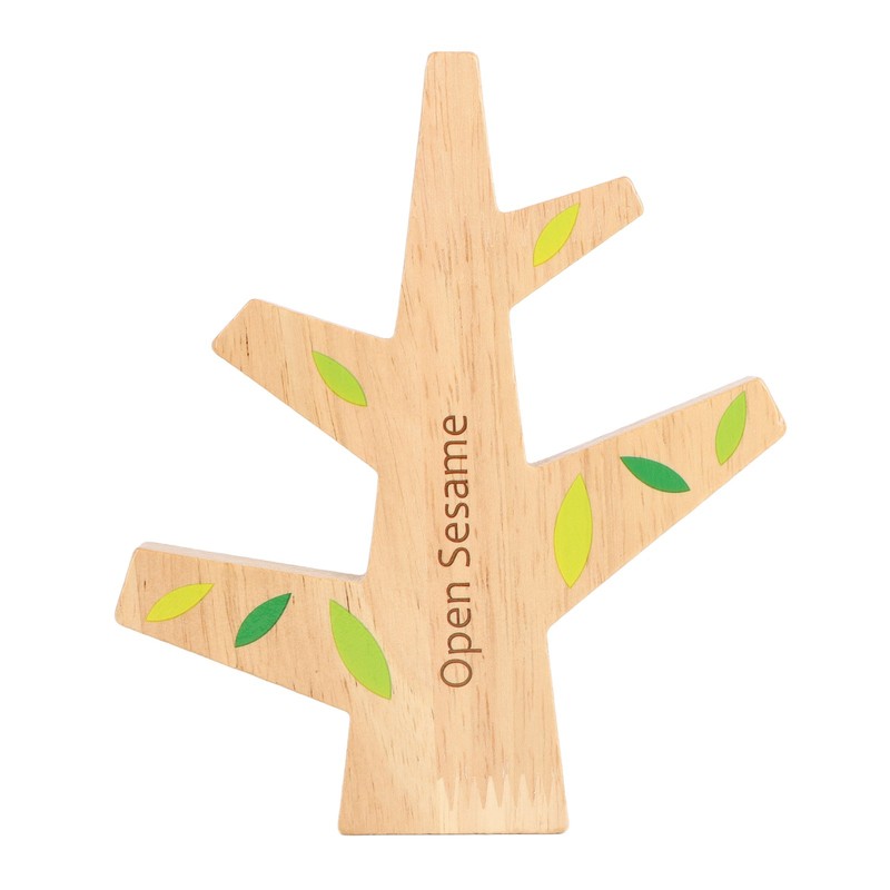 Wooden Animals Stacking Toy Colorful Improve Coordination Blocks Balancing Tree