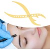 Calibrador de Proporción Dorada para Cejas, Herramienta de Medida Simétrica