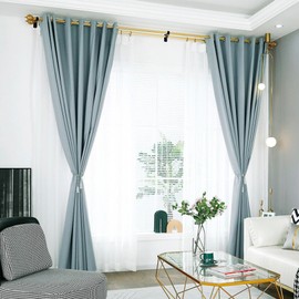 Antimbee 12 Pack No Drill Double Curtain Rod Brackets, No Nail Adhesive Curtain Rods Holder, Non-Drilling Stick on Rod Hooks, Double Brackets Hangers for Living Room, Bathroom, Kitchen (Black)