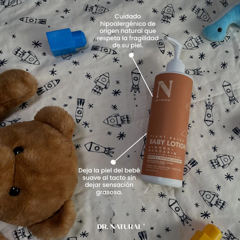 Dr. Natural Crema Corporal Hidratante Bebé Orgánica Natural