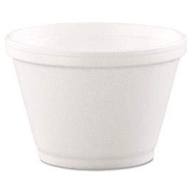White 6 Oz Foam Containers, 50 per Bag, 20 Bags per Carton by DART