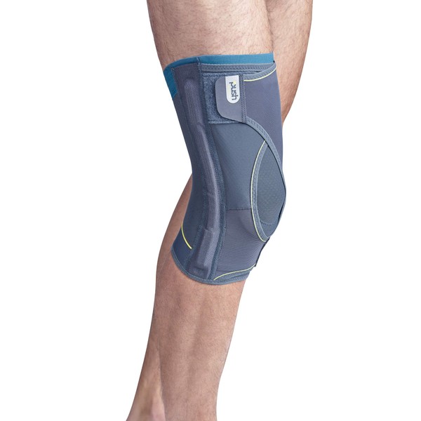 Push Sports Knee Brace - Stabilization and Compression for Knee Pain with Less Bulk (Medium)