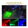 Taej 85 3 Reflectores Cañones Luces Led 18x1 Rgb Audioritmico