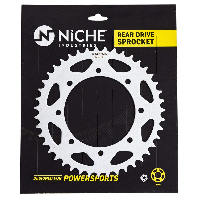 NICHE Drive Sprocket Chain Combo for Kawasaki KLR650 Front 15