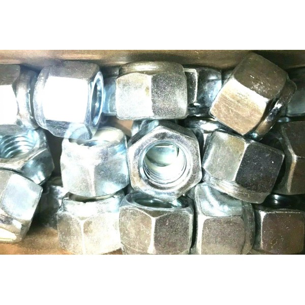 Unbranded 1/2-13 ZINC NYLON INSERT STOP LOCK NUT - 10
