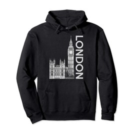 London Big Ben Hoodie for Women & Men Pullover Hoodie