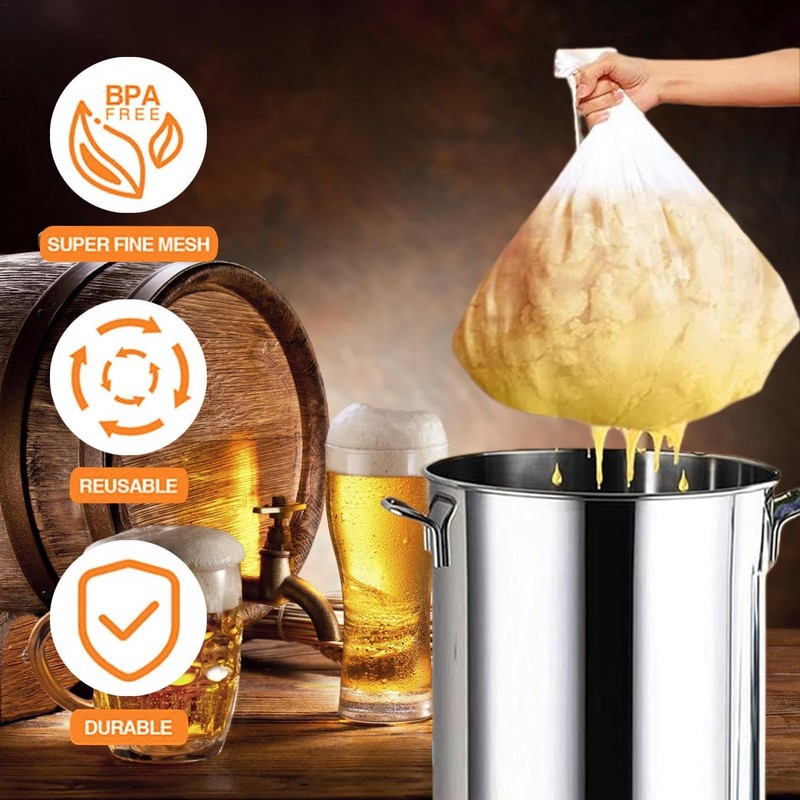 Brew Bag | Reusable Cold Brew Coffee Bag, Extra Large