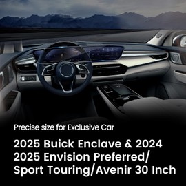GFJNFG For 2025 2026 Buick Enclave Screen Protector [9H Tempered Glass] for 2025 2026 Buick Envision Screen Protector 30 Inch, For 2025 2026 Buick Enclave (Avenir/Preferred/Sport Touring) Accessories Anti Scratch