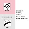 Pink Eyelash Curler Refills (24-Pack) Replacement Pads Eye Lash and