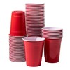 Buy & Delight Red Disposable Plastic Cups, 12 oz (350ml),