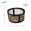 Reusable Mesh Ground Coffee Filter Carafe for Keurig K-Duo Essentials