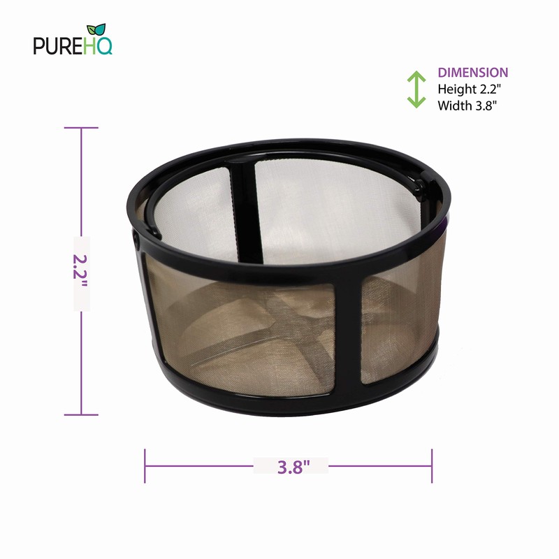 Reusable Mesh Ground Coffee Filter Carafe for Keurig K-Duo Essentials