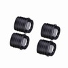 4 Pcs Boat Scupper Stopper Bungs Plugs, Drain Hole Rubbers,