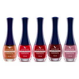 VOGUE Kit de esmaltes Super Fantastic tonos calidos, 1100 grams, 1 unidad, 5                                                                          