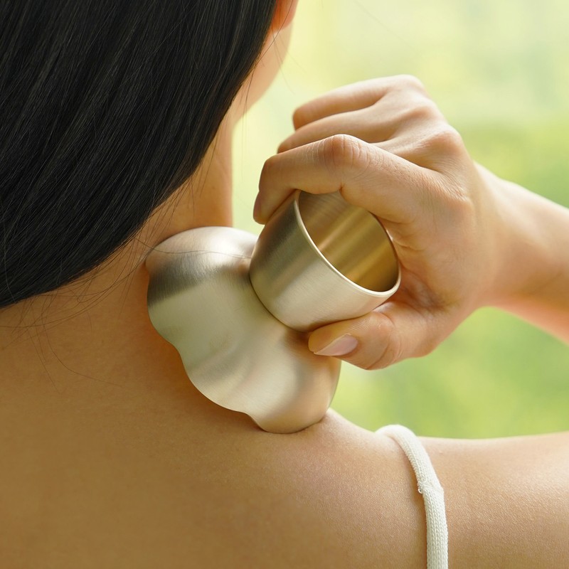 Notdam [Quilted pouch given away] Bangjja Yugi flower gua sha