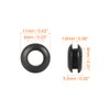 X AUTOHAUX Pack of 250 Rubber Grommets Double-Sided Cable Protector