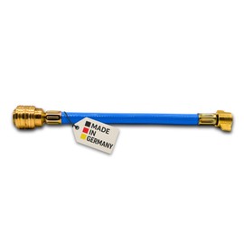 Truck Filling Hose 200 mm with Euro Coupling (NW 7.2) - GRUBENSTAHL® Compressed Air Adapter for Test Connection - 18 Bar - Brass Connections - Tyre Inflator & Workshop Accessories