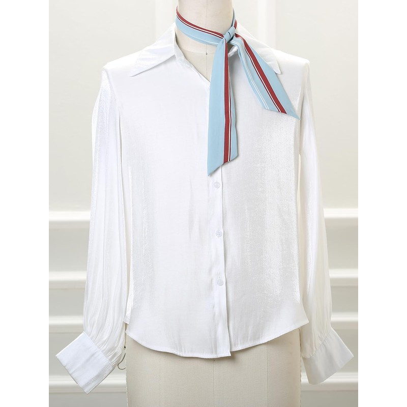 Allegra K Neckerchief, Striped, Polka Dot, Hair Ornament, Rectangle, Thin,
